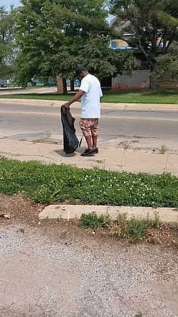 Park clean -up