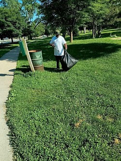 Park clean -up